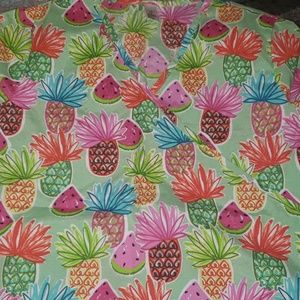 Cute Summer Scrub Top